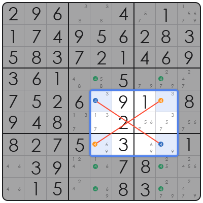 sudoku hidden single